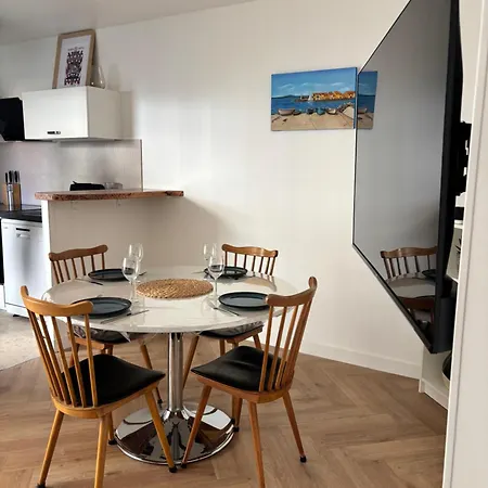 L'ecrin Setois - T2 Climatise - Centre - Terrasse Lejlighed *