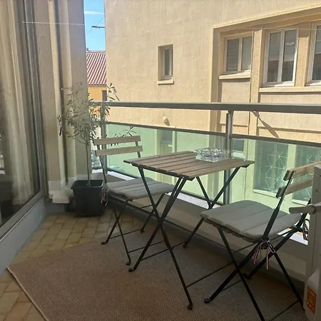L'ecrin Setois - T2 Climatise - Centre - Terrasse 아파트 *